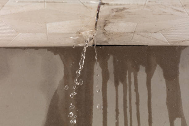 Professional Burst Pipe Cleanup technician working in Hershey, PA